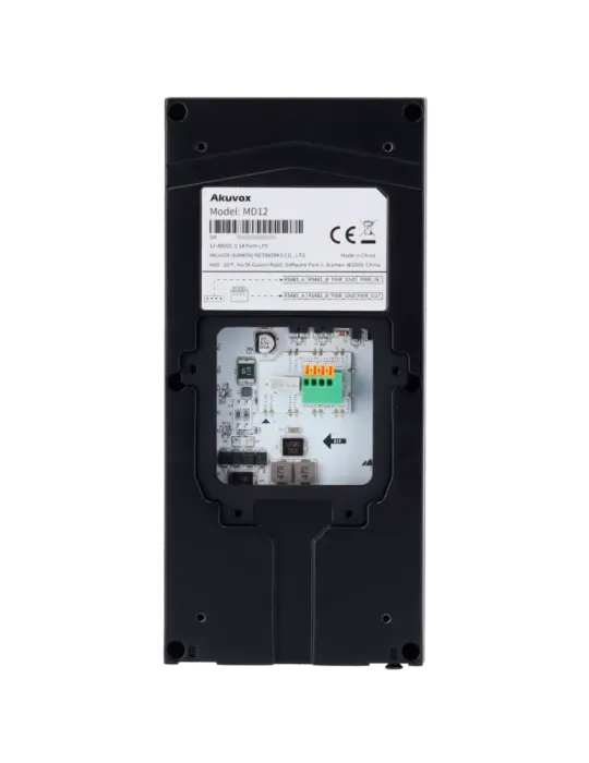 AKUVOX Módulo de extensión - 12 botones - Compatible con AK-R20B-xB y