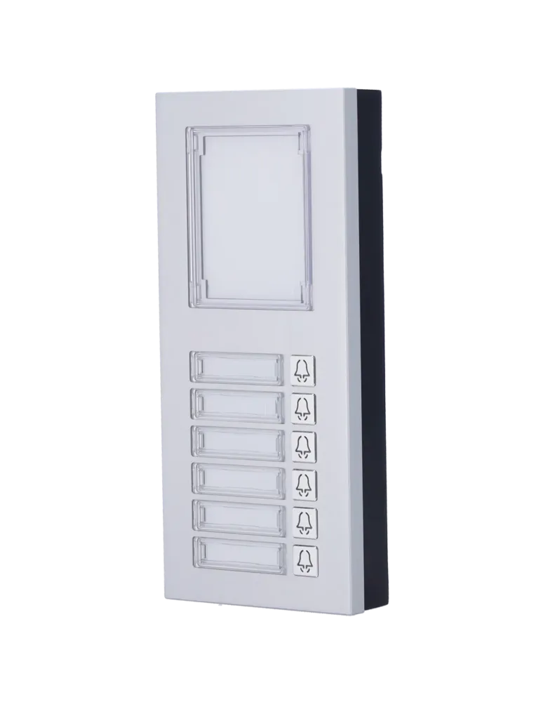 AKUVOX Módulo de extensión - 6 botones y panel informativo - Compatibl