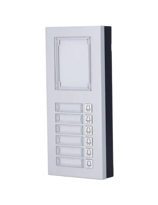 AKUVOX Módulo de extensión - 6 botones y panel informativo - Compatibl