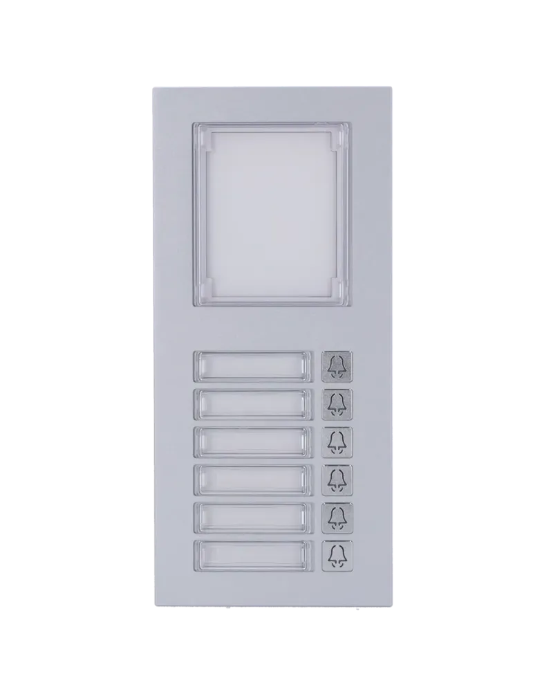 AKUVOX Módulo de extensión - 6 botones y panel informativo - Compatibl