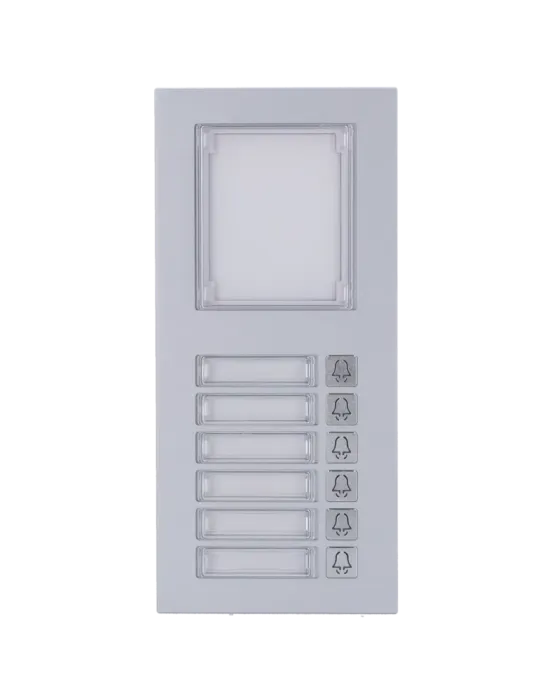 AKUVOX Módulo de extensión - 6 botones y panel informativo - Compatibl