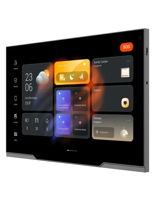 AKUBELA Monitor Android 12.0 para domótica - Pantalla TFT de 12″ | Apl