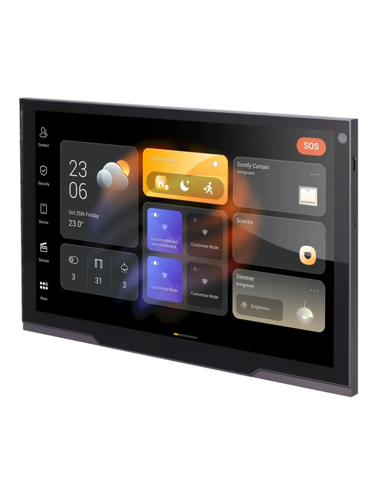 AKUBELA Monitor Android 12.0 para domótica - Pantalla TFT de 12″ | Apl