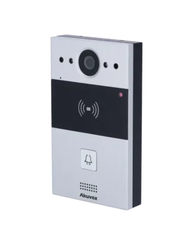 AKUVOX Videoportero 2 hilos en superficie - Cámara 2 Mpx | Audio bidir