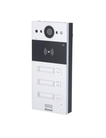 AKUVOX Videoportero IP en superficie - Cámara 2 Mpx | Audio bidireccio