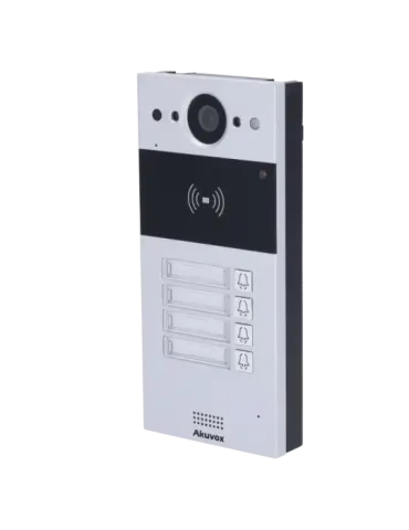 AKUVOX Videoportero IP en superficie - Cámara 2 Mpx | Audio bidireccio