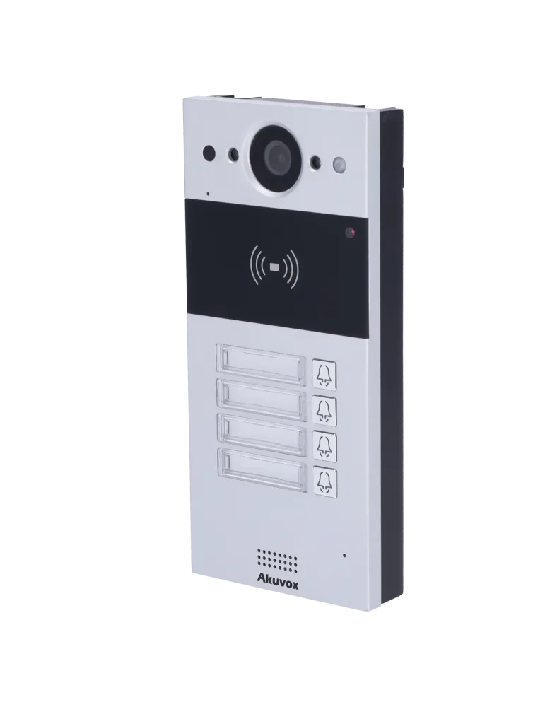 AKUVOX Videoportero IP en superficie - Cámara 2 Mpx | Audio bidireccio