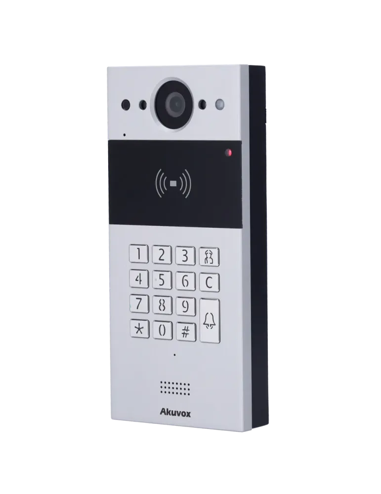 AKUVOX Videoportero IP en superficie - Cámara 2 Mpx | Audio bidireccio