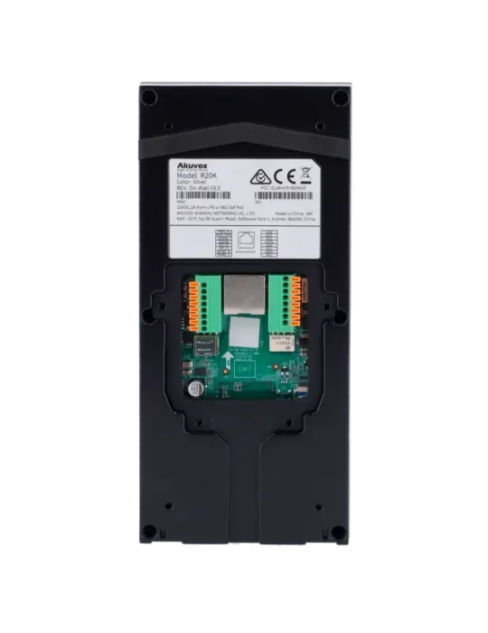 AKUVOX Videoportero IP en superficie - Cámara 2 Mpx | Audio bidireccio