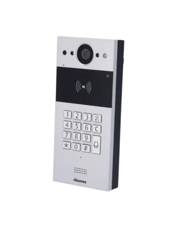 AKUVOX Videoportero 2 hilos en superficie - Cámara 2 Mpx | Audio bidir