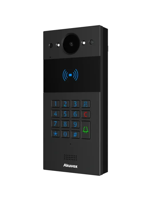 AKUVOX Videoportero IP en superficie - Cámara 2 Mpx | Audio bidireccio