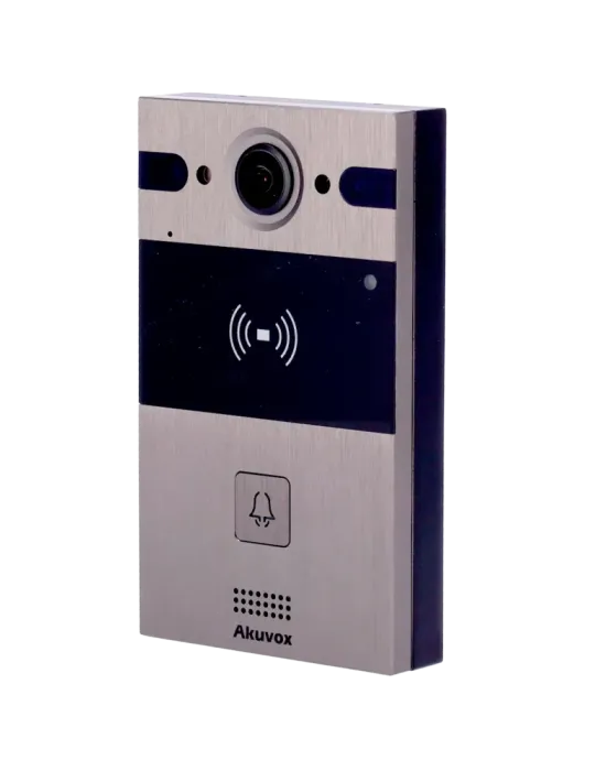 AKUVOX Videoportero IP en superficie - Cámara 4 Mpx gran angular | Aud