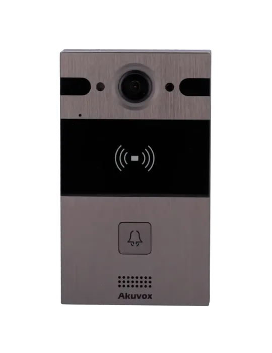 AKUVOX Videoportero IP en superficie - Cámara 4 Mpx gran angular | Aud