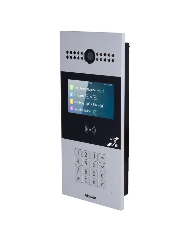 AKUVOX Videoportero IP - Cámara 2 Mpx | Audio bidireccional y BIM - Ap