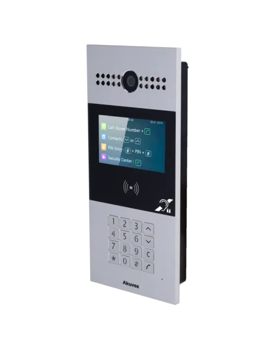AKUVOX Videoportero IP - Cámara 2 Mpx | Audio bidireccional y BIM - Ap