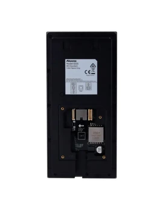 AKUVOX Videoportero IP antivandálico IK08 - Cámara 2 Mpx/1 Mpx | Audio