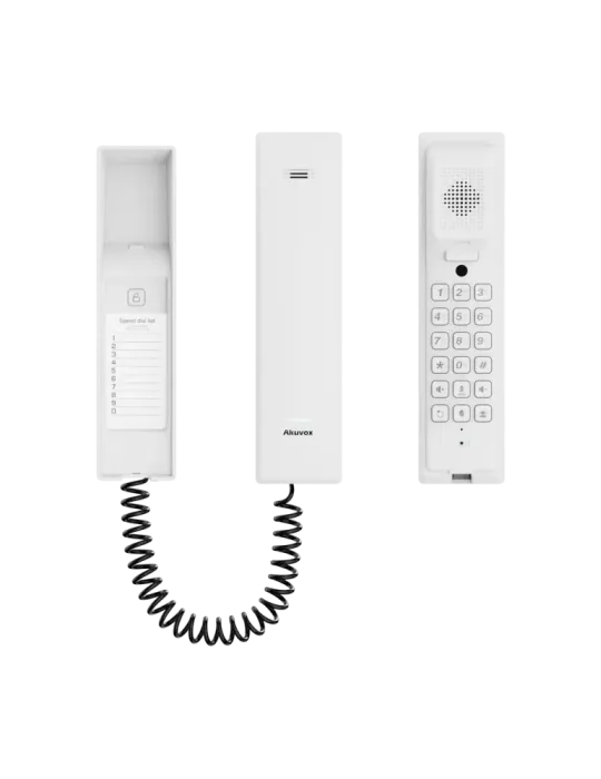 AKUVOX Telefonillo para videoportero - LED de estado y teclas de funci