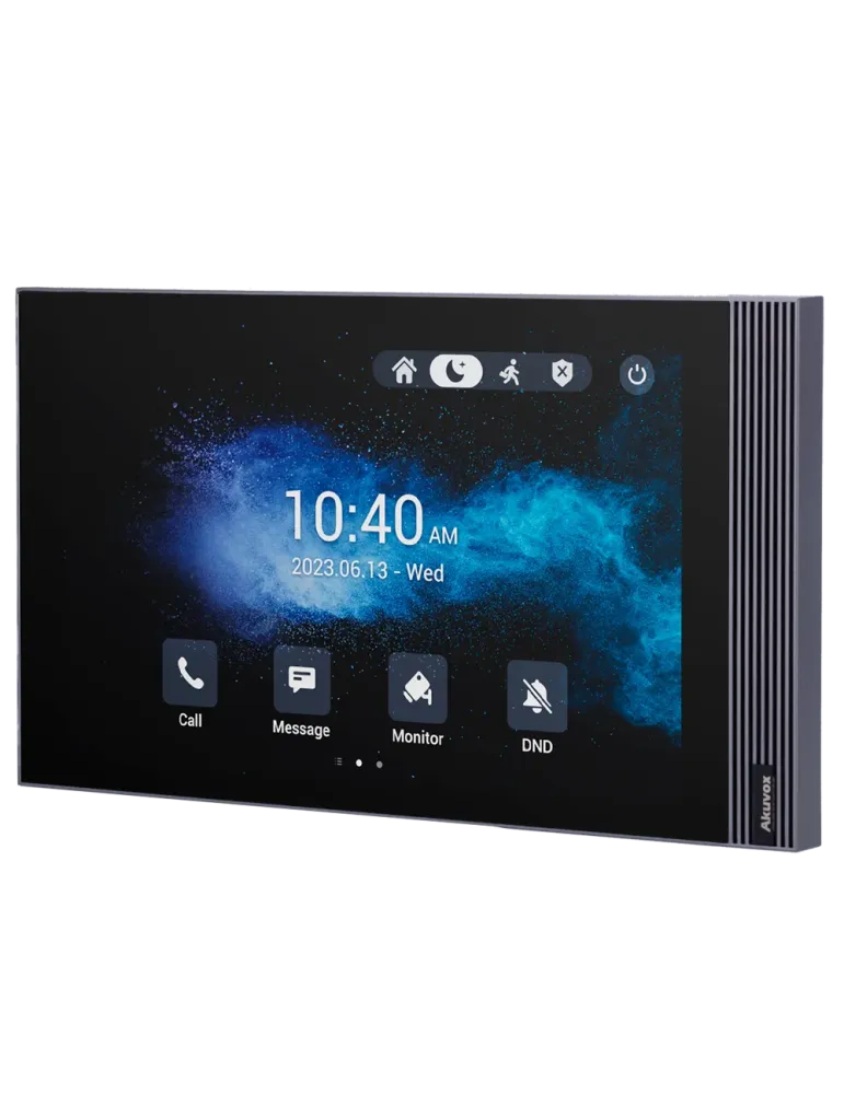 AKUVOX Monitor Android 12.0 para videoportero - Pantalla IPS de 8″ - A