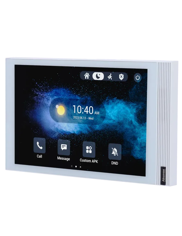 AKUVOX Monitor Android 12.0 para videoportero - Pantalla IPS de 8″ - A