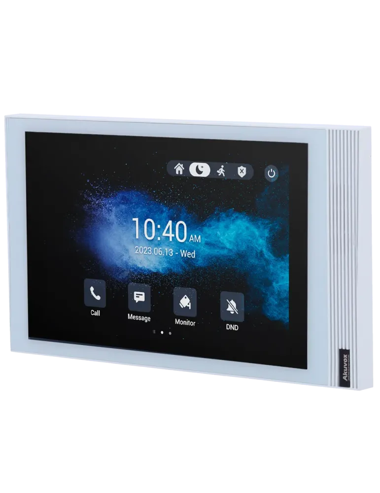 AKUVOX Monitor Android 12.0 para videoportero - Pantalla IPS de 8″ - A