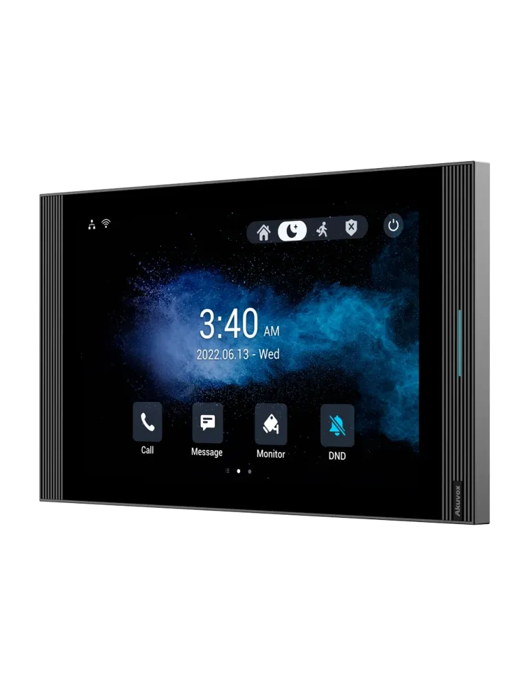 AKUVOX Monitor Android 12.0 para videoportero - Pantalla IPS de 10″ co