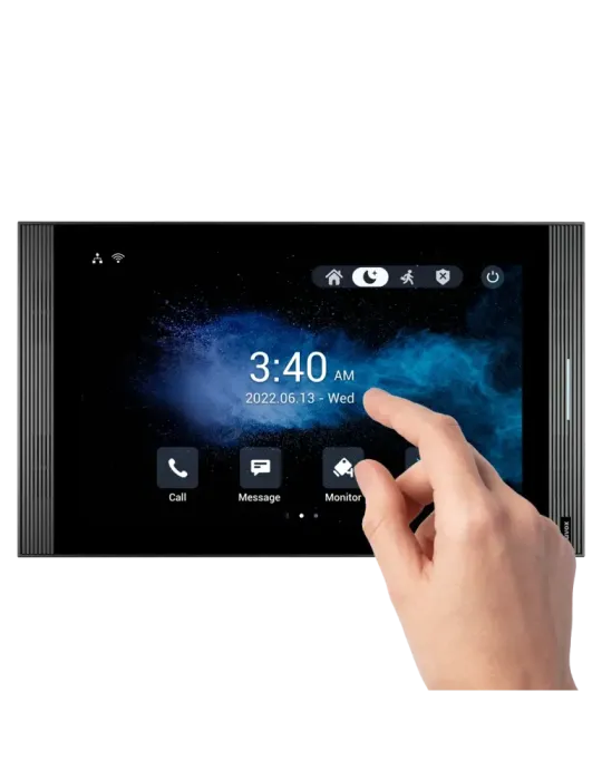 AKUVOX Monitor Android 12.0 para videoportero - Pantalla IPS de 10″ co