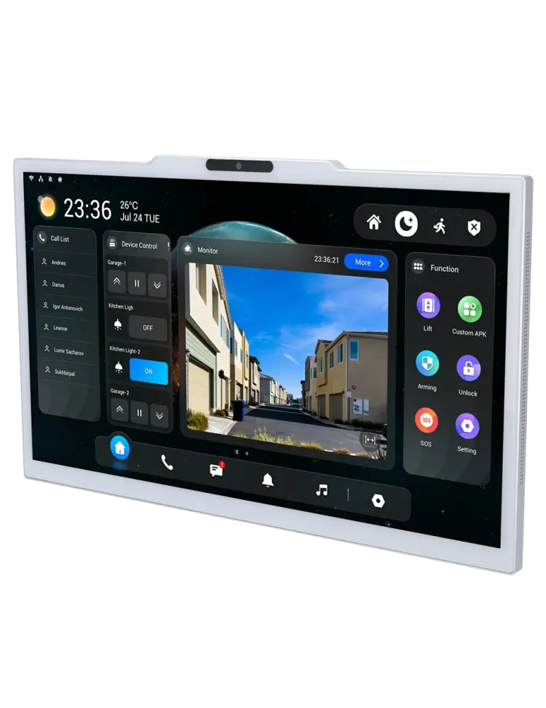 AKUVOX Monitor Android 14.0 para videoportero - Pantalla IPS de 15.6″