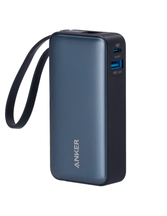 Anker Power bank con pantalla LCD - Capacidad 10000mAh - Entradas cabl