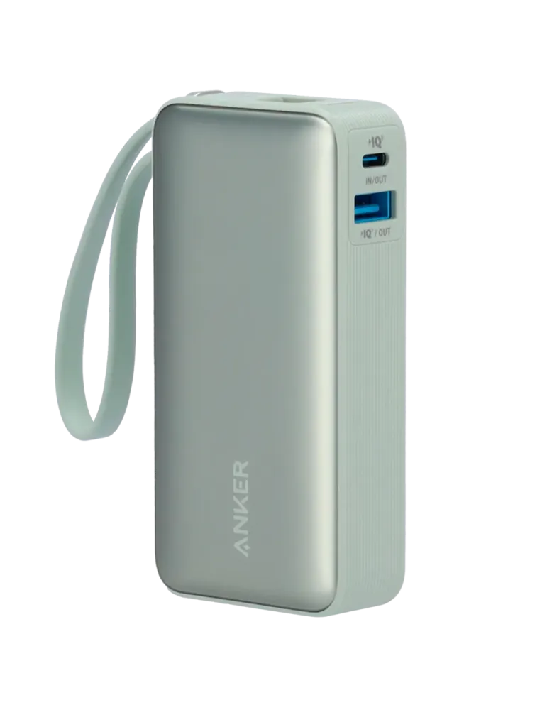 Anker Power Bank con pantalla LCD - Capacidad 10000mAh | Color verde -