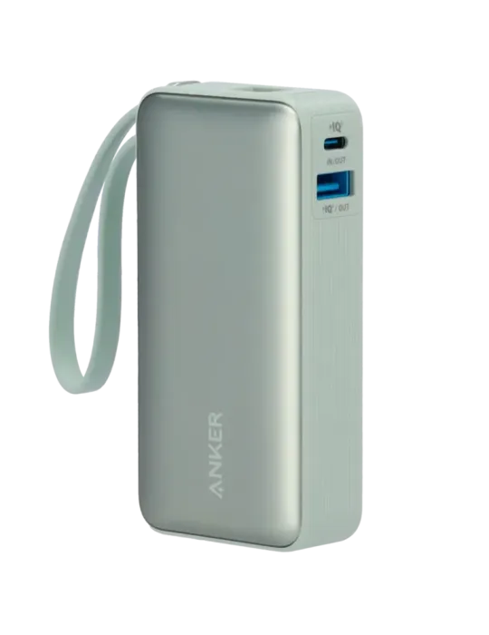 Anker Power Bank con pantalla LCD - Capacidad 10000mAh | Color verde -