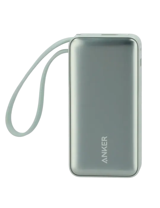 Anker Power Bank con pantalla LCD - Capacidad 10000mAh | Color verde -
