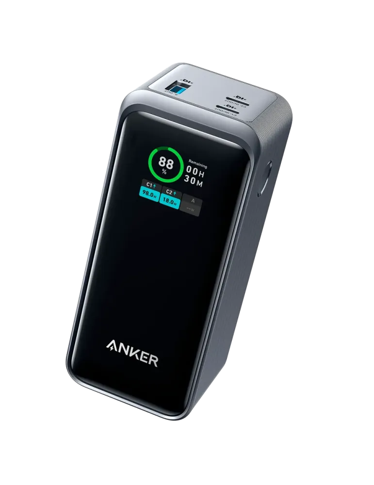 Anker Power bank con pantalla - Capacidad 20000mAh - Entradas 2x USB-C
