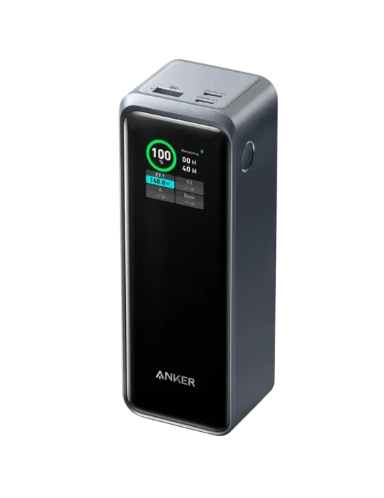 Anker Power Bank con pantalla LCD - Capacidad 27650mAh - Entradas 2x U