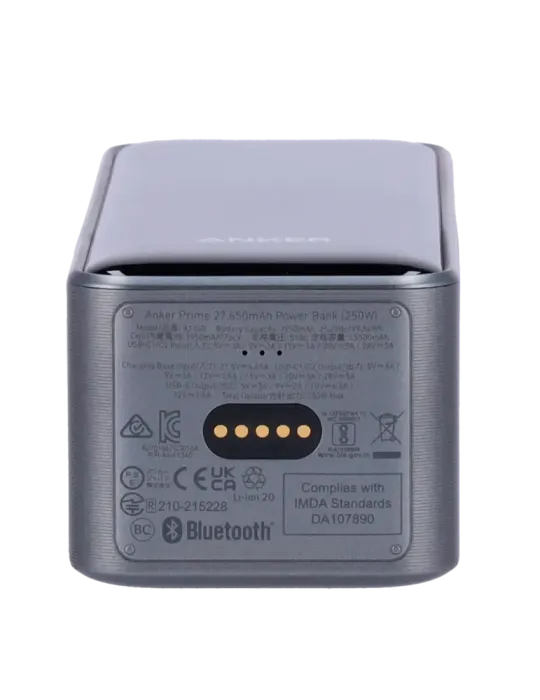 Anker Power Bank con pantalla LCD - Capacidad 27650mAh - Entradas 2x U