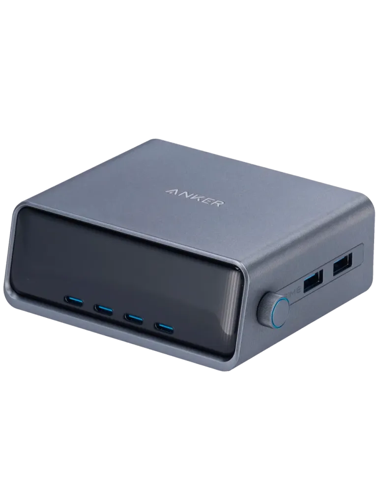Anker - Cargador de escritorio - Potencia 250W - Salidas 4x USB-C, 2x