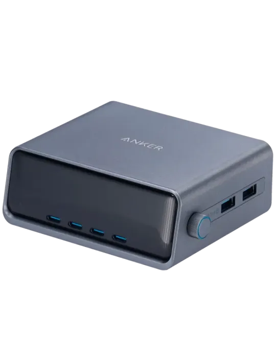 Anker - Cargador de escritorio - Potencia 250W - Salidas 4x USB-C, 2x