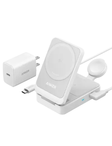 ANKER Cargador inalámbrico 3 en 1 Anker - Tecnología Magsafe - Carga r