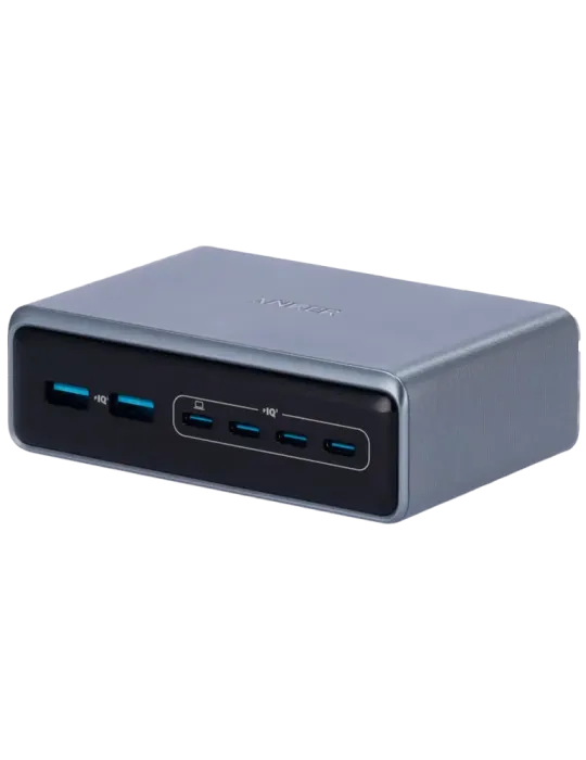 Anker - Cargador de escritorio - Potencia 200W - Salidas 4x USB-C, 2x