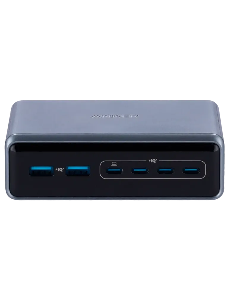 Anker - Cargador de escritorio - Potencia 200W - Salidas 4x USB-C, 2x