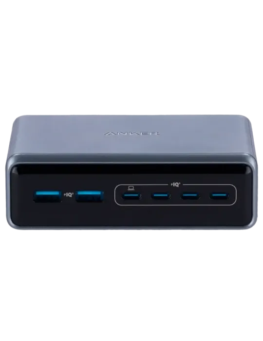 Anker - Cargador de escritorio - Potencia 200W - Salidas 4x USB-C, 2x