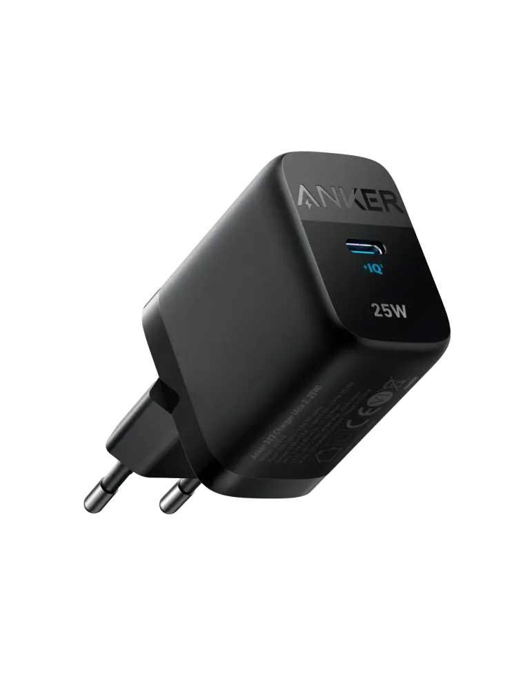 Anker - Cargador USB - Potencia 25W - Carga rápida - Salida USB-C - Co