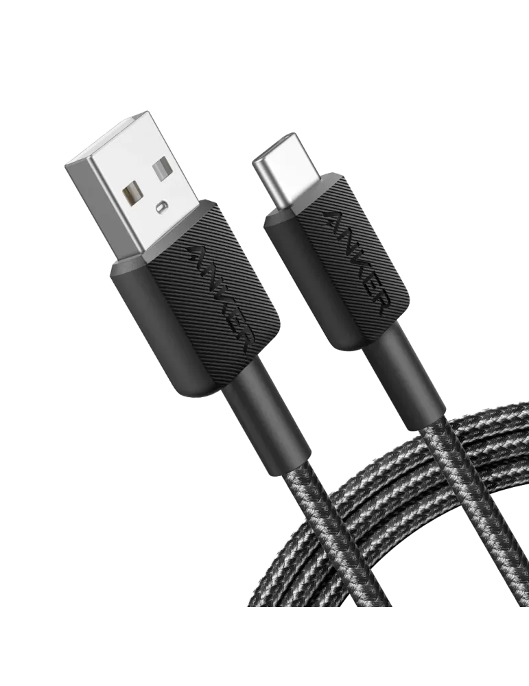 Anker - Cable USB2.0 - USB-A a USB-C - Cable de nylon trenzado - Longi