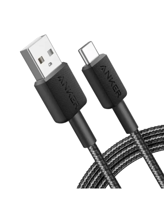 Anker - Cable USB2.0 - USB-A a USB-C - Cable de nylon trenzado - Longi