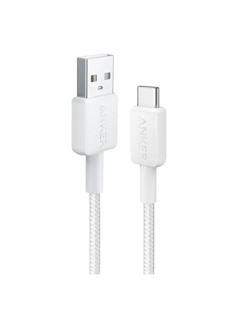 Anker - Cable USB2.0 - USB-A a USB-C - Cable de nylon trenzado - Longi