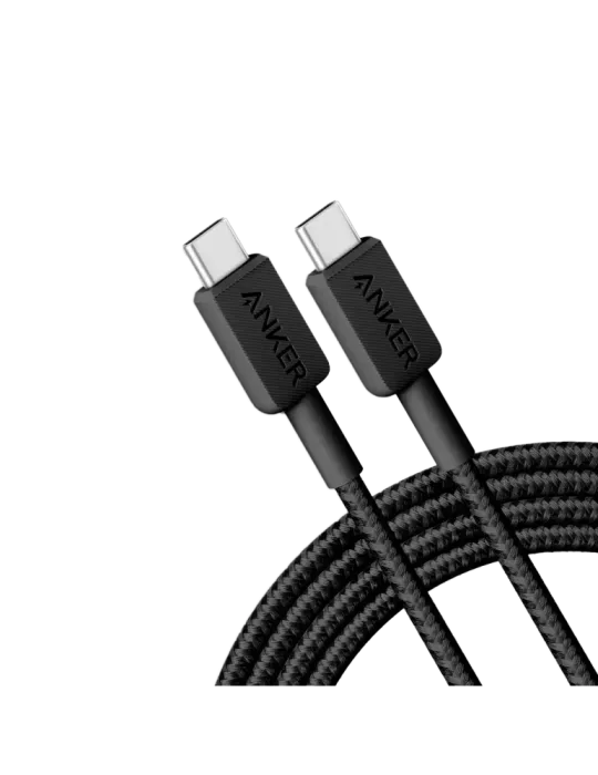 Anker - Cable USB2.0 - USB-C a USB-C - Cable de nylon trenzado - Longi