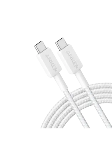 Anker - Cable USB2.0 - USB-C a USB-C - Cable de nylon trenzado - Longi