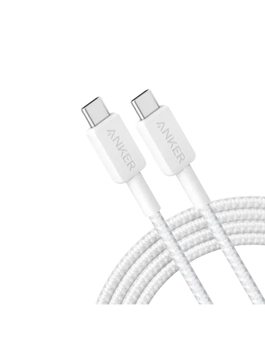 Anker - Cable USB2.0 - USB-C a USB-C - Cable de nylon trenzado - Longi