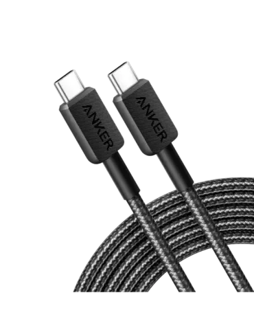 Anker - Cable USB2.0 - USB-C a USB-C - Cable de nylon trenzado - Longi