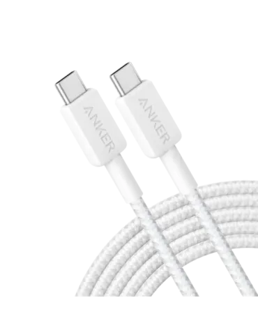 Anker - Cable USB2.0 - USB-C a USB-C - Cable de nylon trenzado - Longi