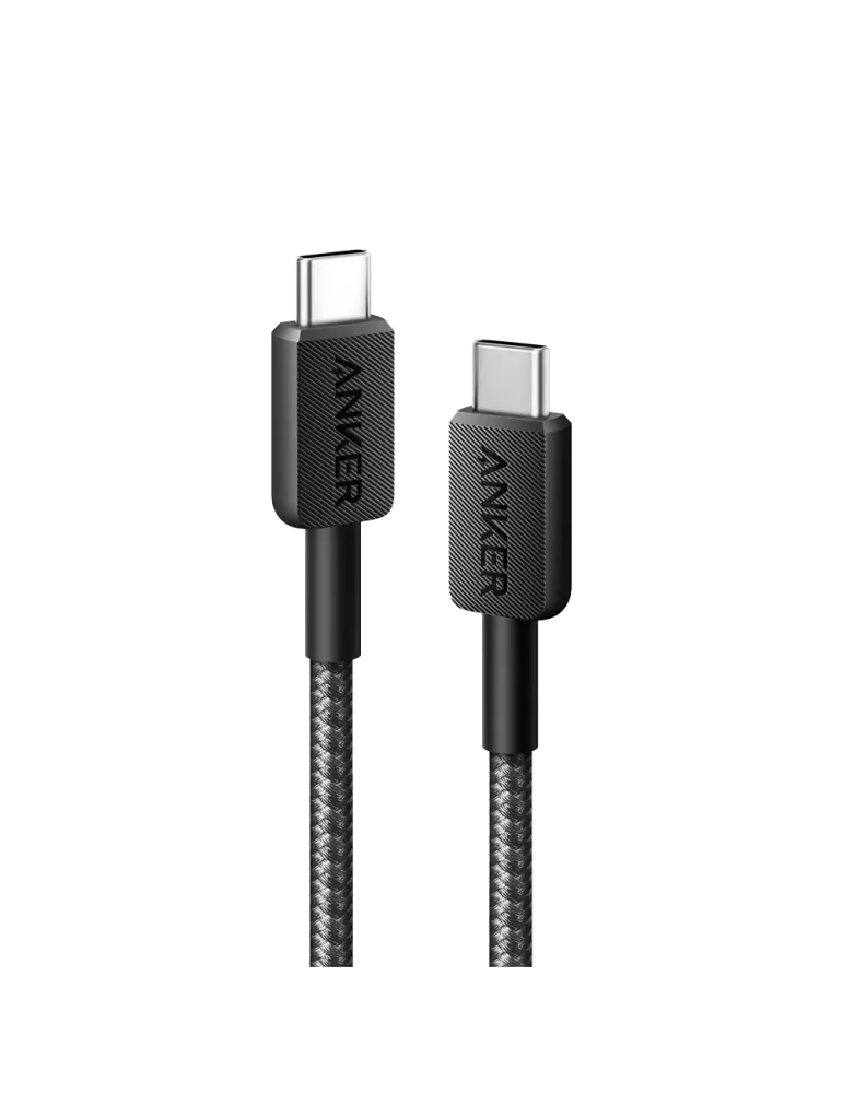 Anker - Cable USB2.0 - USB-C a USB-C - Cable de nylon trenzado - Longi